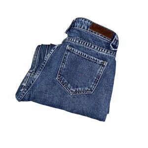 Rock & Roll Denim Jeans Womens 28x32 Blue High Rise Trouser Wide Leg Denim